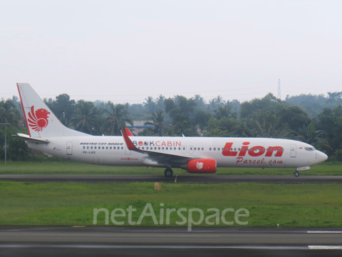 Lion Air Boeing 737-9GP(ER) (PK-LHS) at  Palembang - Sultan Mahmud Badaruddin II International, Indonesia