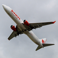 Lion Air Boeing 737-9GP(ER) (PK-LHT) at  Adisumarmo International, Indonesia