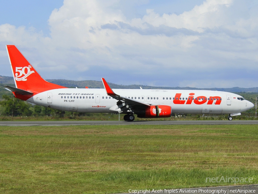 Lion Air Boeing 737-9GP(ER) (PK-LHY) | Photo 344179