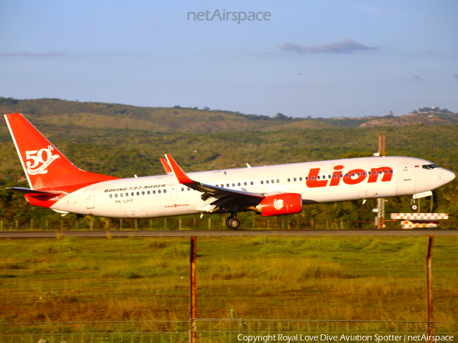 Lion Air Boeing 737-9GP(ER) (PK-LHY) | Photo 521470