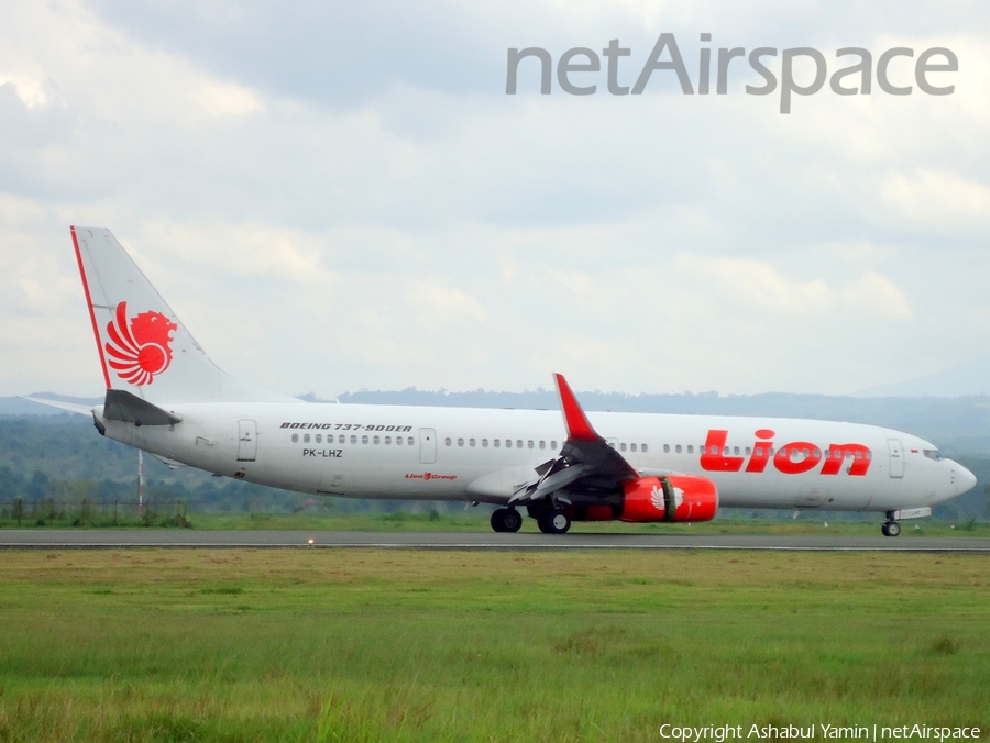 Lion Air Boeing 737-9GP(ER) (PK-LHZ) | Photo 142903