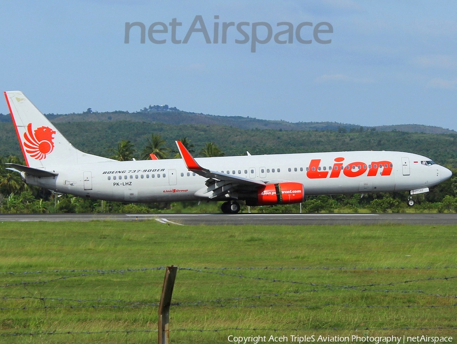 Lion Air Boeing 737-9GP(ER) (PK-LHZ) | Photo 314853