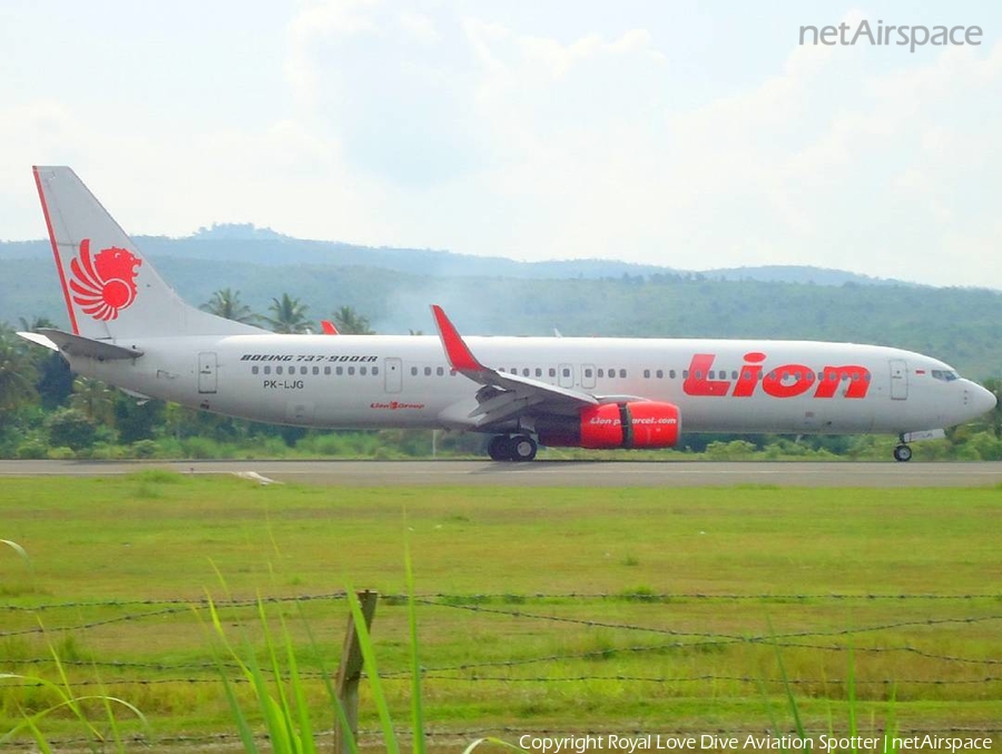 Lion Air Boeing 737-9GP(ER) (PK-LJG) | Photo 393722
