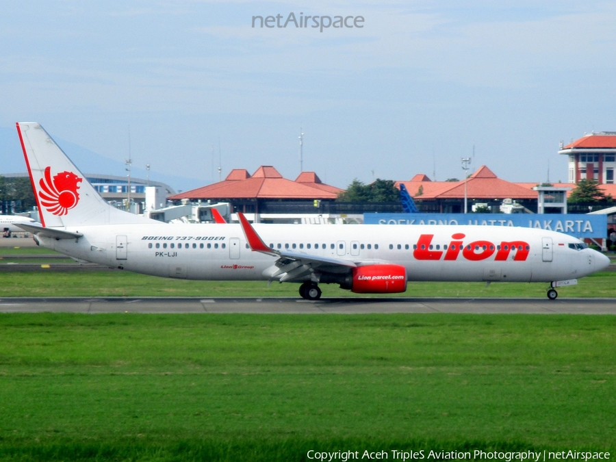 Lion Air Boeing 737-9GP(ER) (PK-LJI) | Photo 433333