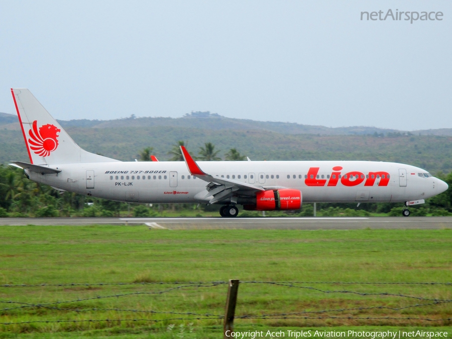 Lion Air Boeing 737-9GP(ER) (PK-LJK) | Photo 435672