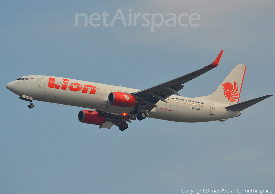 Lion Air Boeing 737-9GP(ER) (PK-LJK) | Photo 81795