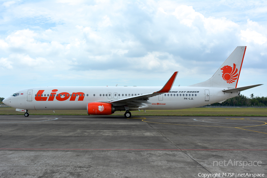 Lion Air Boeing 737-9GP(ER) (PK-LJL) | Photo 46304