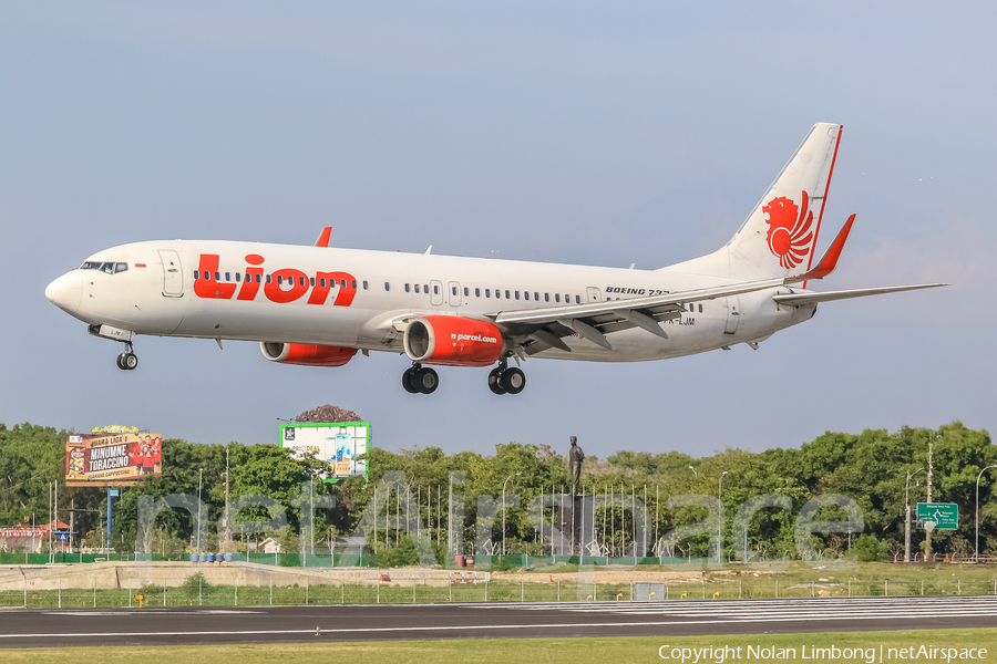 Lion Air Boeing 737-9GP(ER) (PK-LJM) | Photo 468437