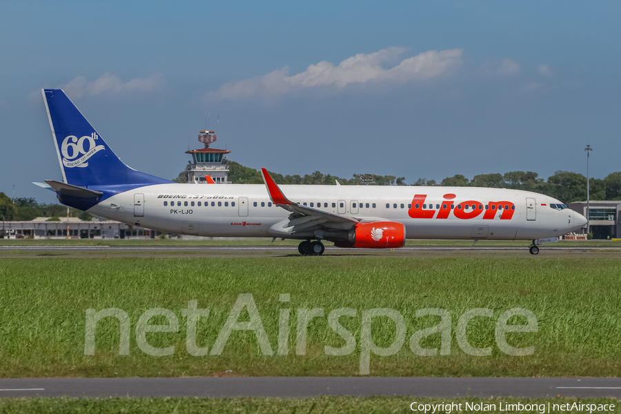 Lion Air Boeing 737-9GP(ER) (PK-LJO) | Photo 368798