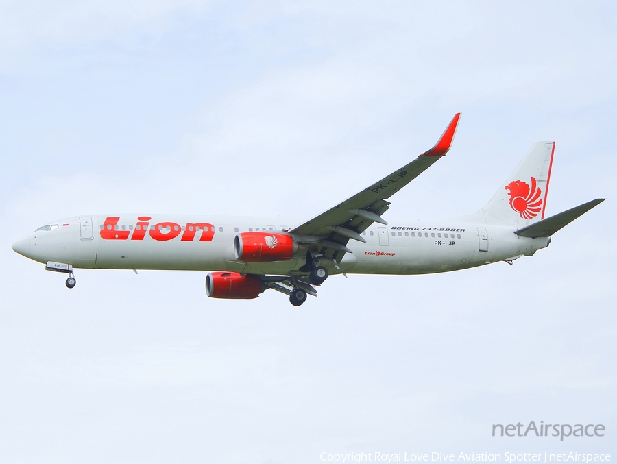 Lion Air Boeing 737-9GP(ER) (PK-LJP) | Photo 354436