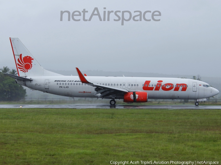 Lion Air Boeing 737-8GP (PK-LJQ) | Photo 331984