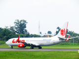 Lion Air Boeing 737-8GP (PK-LJQ) at  Palembang - Sultan Mahmud Badaruddin II International, Indonesia