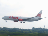 Lion Air Boeing 737-8GP (PK-LJS) at  Palembang - Sultan Mahmud Badaruddin II International, Indonesia