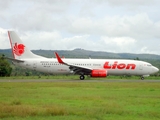 Lion Air Boeing 737-8GP (PK-LJV) at  Banda Aceh - Sultan Iskandar Muda International, Indonesia