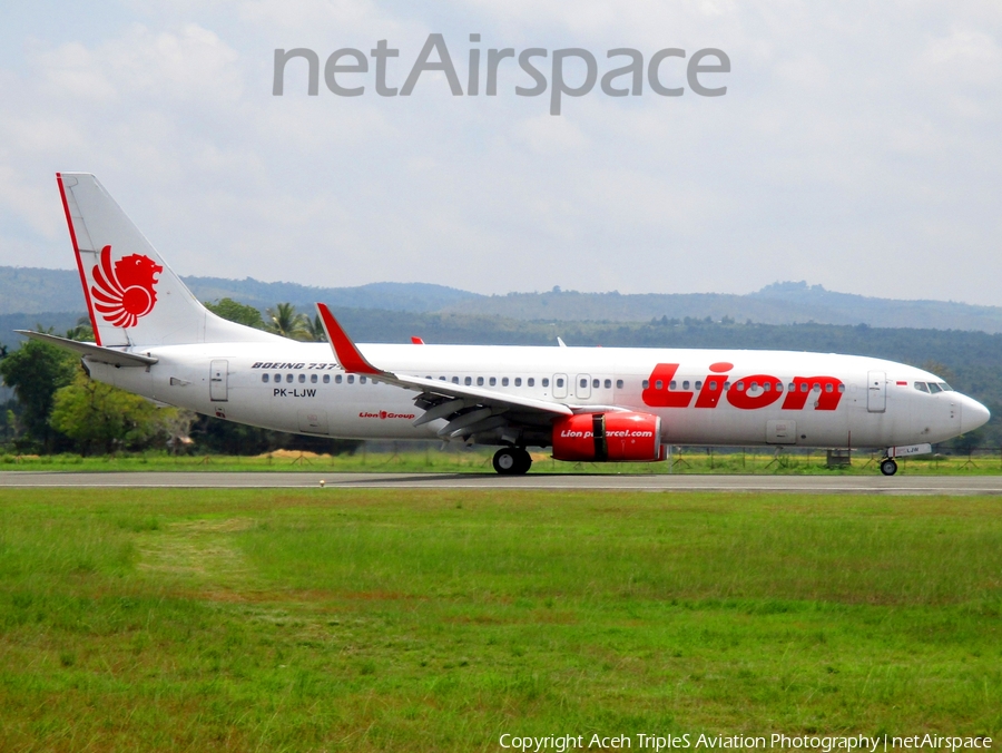 Lion Air Boeing 737-8GP (PK-LJW) | Photo 232293