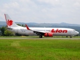 Lion Air Boeing 737-8GP (PK-LJW) at  Banda Aceh - Sultan Iskandar Muda International, Indonesia