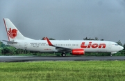 Lion Air Boeing 737-8GP (PK-LJW) at  Adisumarmo International, Indonesia