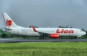 Lion Air Boeing 737-8GP (PK-LJW) at  Adisumarmo International, Indonesia