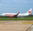 Lion Air Boeing 737-8GP (PK-LJY) at  Pontianak - Supadio International, Indonesia