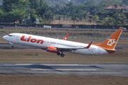 Lion Air Boeing 737-9GP(ER) (PK-LJZ) at  Syamsudin Noor International, Indonesia