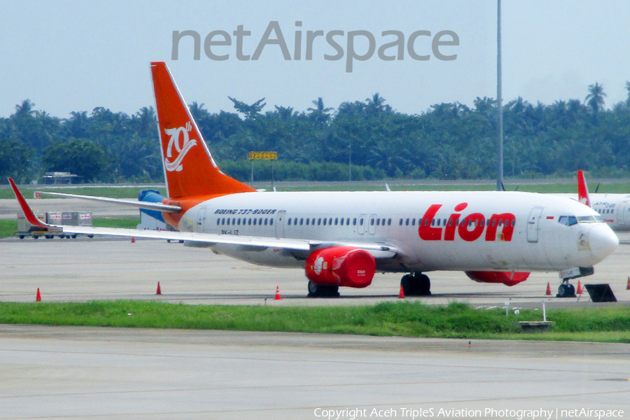 Lion Air Boeing 737-9GP(ER) (PK-LJZ) | Photo 219895
