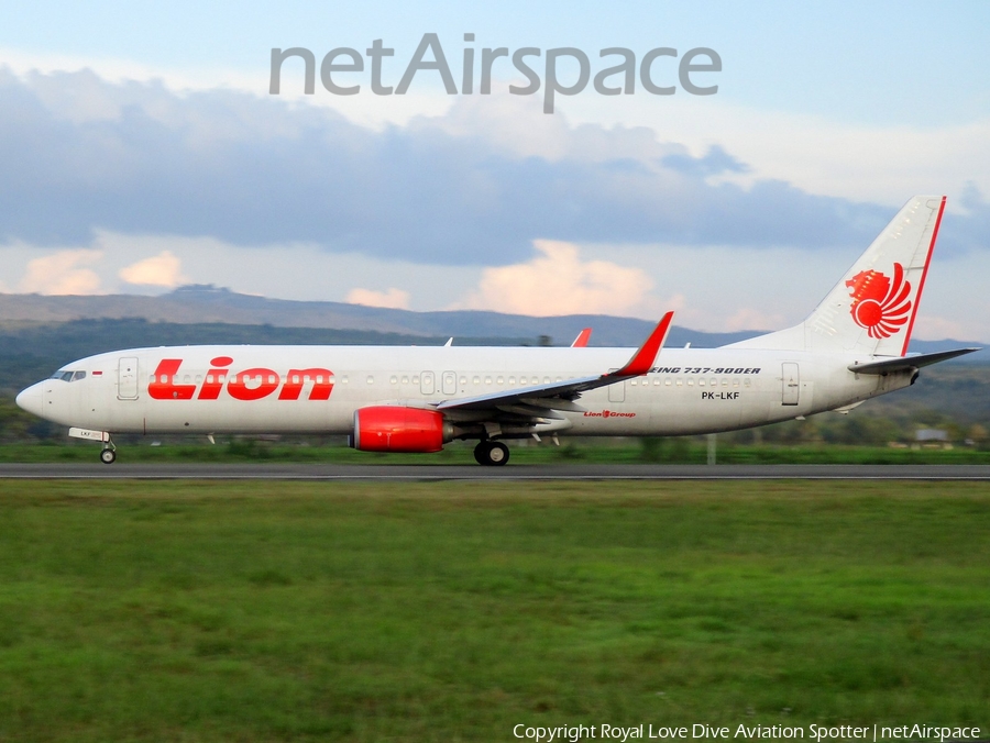 Lion Air Boeing 737-9GP(ER) (PK-LKF) | Photo 216791