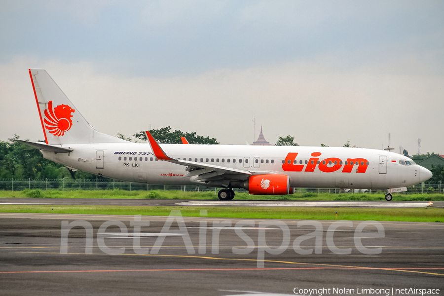 Lion Air Boeing 737-8GP (PK-LKI) | Photo 389279