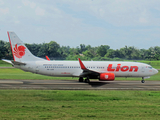Lion Air Boeing 737-8GP (PK-LKK) at  Palembang - Sultan Mahmud Badaruddin II International, Indonesia