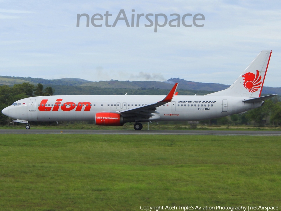Lion Air Boeing 737-9GP(ER) (PK-LKM) | Photo 329782