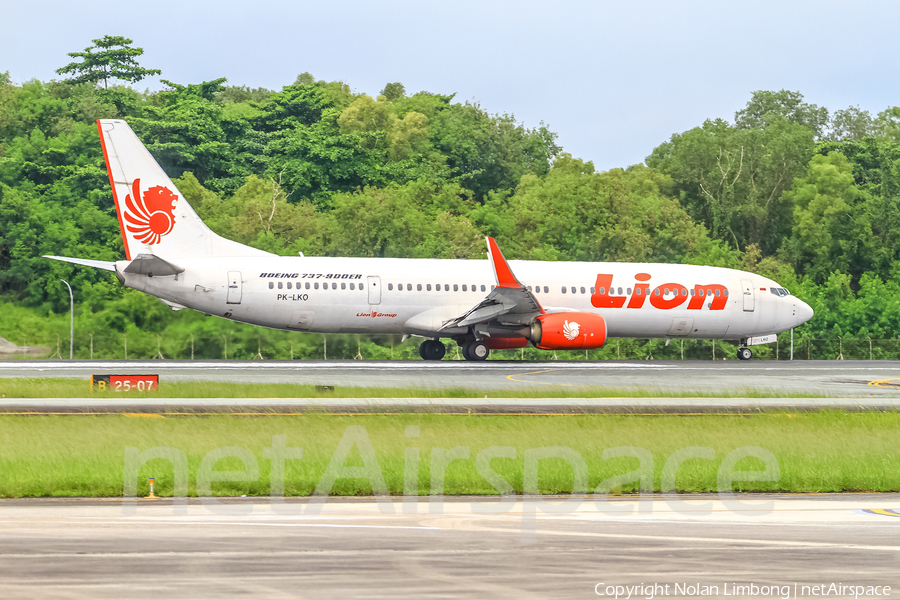 Lion Air Boeing 737-9GP(ER) (PK-LKO) | Photo 461235
