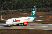 Lion Air Boeing 737-8GP (PK-LKP) at  Syamsudin Noor International, Indonesia