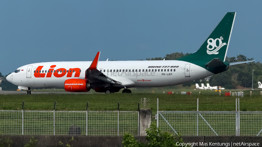 Lion Air Boeing 737-8GP (PK-LKP) | Photo 504368