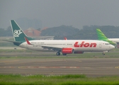 Lion Air Boeing 737-8GP (PK-LKP) at  Jakarta - Soekarno-Hatta International, Indonesia