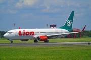 Lion Air Boeing 737-8GP (PK-LKP) at  Adisumarmo International, Indonesia