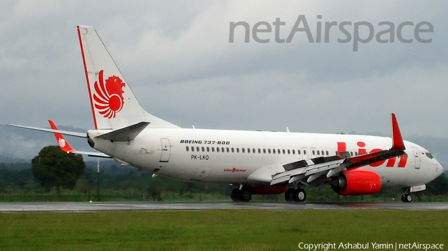 Lion Air Boeing 737-8GP (PK-LKQ) | Photo 142585