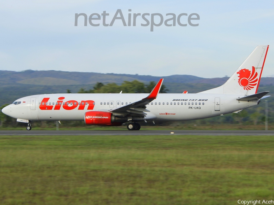Lion Air Boeing 737-8GP (PK-LKQ) | Photo 340326
