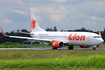 Lion Air Boeing 737-8GP (PK-LKQ) at  Adisucipto - International, Indonesia