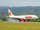 Lion Air Boeing 737-8GP (PK-LKT) at  Banda Aceh - Sultan Iskandar Muda International, Indonesia