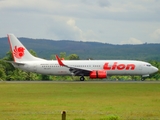 Lion Air Boeing 737-8GP (PK-LKT) at  Banda Aceh - Sultan Iskandar Muda International, Indonesia