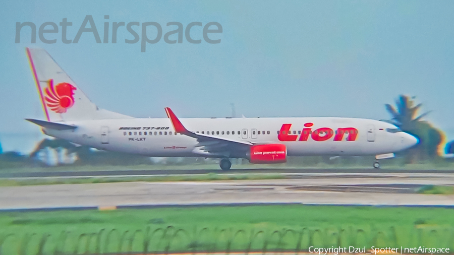 Lion Air Boeing 737-8GP (PK-LKT) | Photo 547092