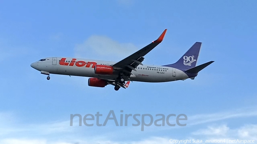 Lion Air Boeing 737-8GP (PK-LKV) | Photo 513304