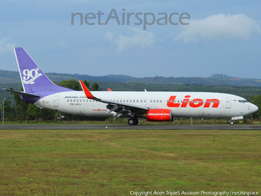 Lion Air Boeing 737-8GP (PK-LKV) | Photo 324329