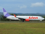 Lion Air Boeing 737-8GP (PK-LKV) at  Banda Aceh - Sultan Iskandar Muda International, Indonesia