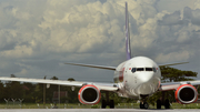 Lion Air Boeing 737-8GP (PK-LKV) at  Adisumarmo International, Indonesia