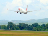Lion Air Boeing 737-8GP (PK-LOG) at  Banda Aceh - Sultan Iskandar Muda International, Indonesia