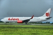 Lion Air Boeing 737-8GP (PK-LOI) at  Adisumarmo International, Indonesia