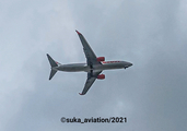 Lion Air Boeing 737-8GP (PK-LOP) at  Balikpapan Sepinggan - International, Indonesia