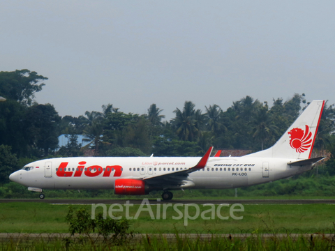 Lion Air Boeing 737-8GP (PK-LOQ) at  Palembang - Sultan Mahmud Badaruddin II International, Indonesia