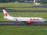 Lion Air Boeing 737-8GP (PK-LOR) at  Palembang - Sultan Mahmud Badaruddin II International, Indonesia