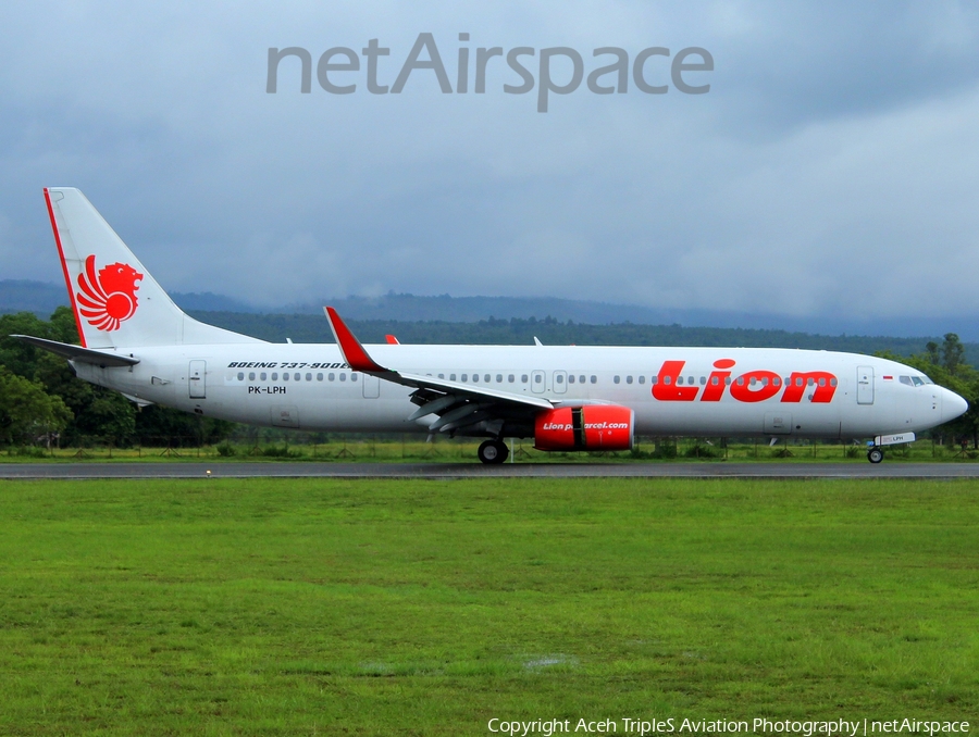 Lion Air Boeing 737-9GP(ER) (PK-LPH) | Photo 277166